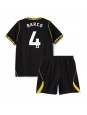 Chelsea Valentin Barco #4 Venkovní dres pro děti 2026-27 Krátký Rukáv (+ trenýrky)